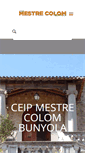 Mobile Screenshot of ceipmestrecolom.org